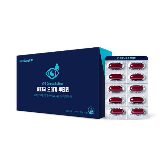 Nutri One Life Altige Omega Лютеин 90 капсул (запас на 3 месяца)