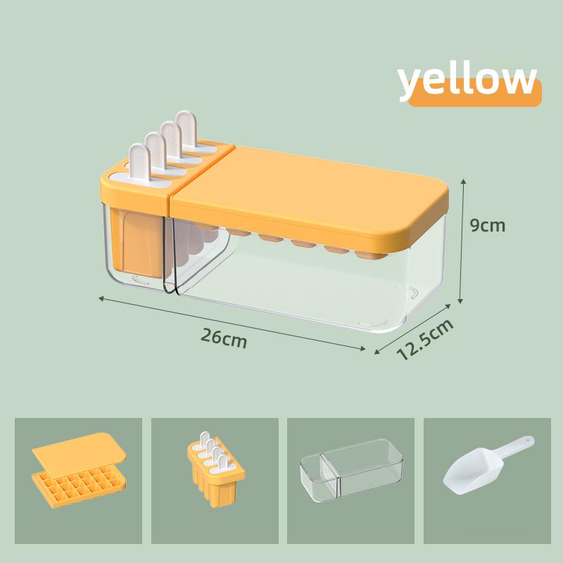 24 сетки двухслойная форма для кубиков льда для дома 2-в-1 без запаха коробка для приготовления льда коробка для приготовления льда в виде шарика