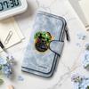 Cool Zombie Pattern Long Wallet Fashion Large Capacity Card Holder Portable Daily Use Purse