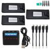 Аккумулятор для квадрокоптера с дистанционным управлением 3.7v 3200mah Для E88 E99 Аксессуары для дронов Для F185 F195 E100 RC Дрон Fpv квадрокоптер Запасные части