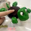 Cute Turtle Shape Coaster Silicone Injection Molded Eco-Friendly Non-Slip Dishware for Home Kitchen