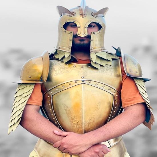 Lord of the Rings Cosplay Costume Armour  Medieval Armor Knight Half Suit Halloween Costume Best Gift For Him