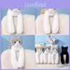 Lifelike And Touchably Soft Plush Cat Figure In Various Colors Ideal For Ages All