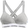 Бралетт Пуш-ап Цветной блок Жаккард с надписями Удобный бюстгальтер Женское нижнее белье Серый 000QF1654E-020