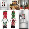 Christmas Refrigerator Door Handle Cover Recyclable Party Ornaments Easy To Install Handle Cover Funny 2PCS/Set