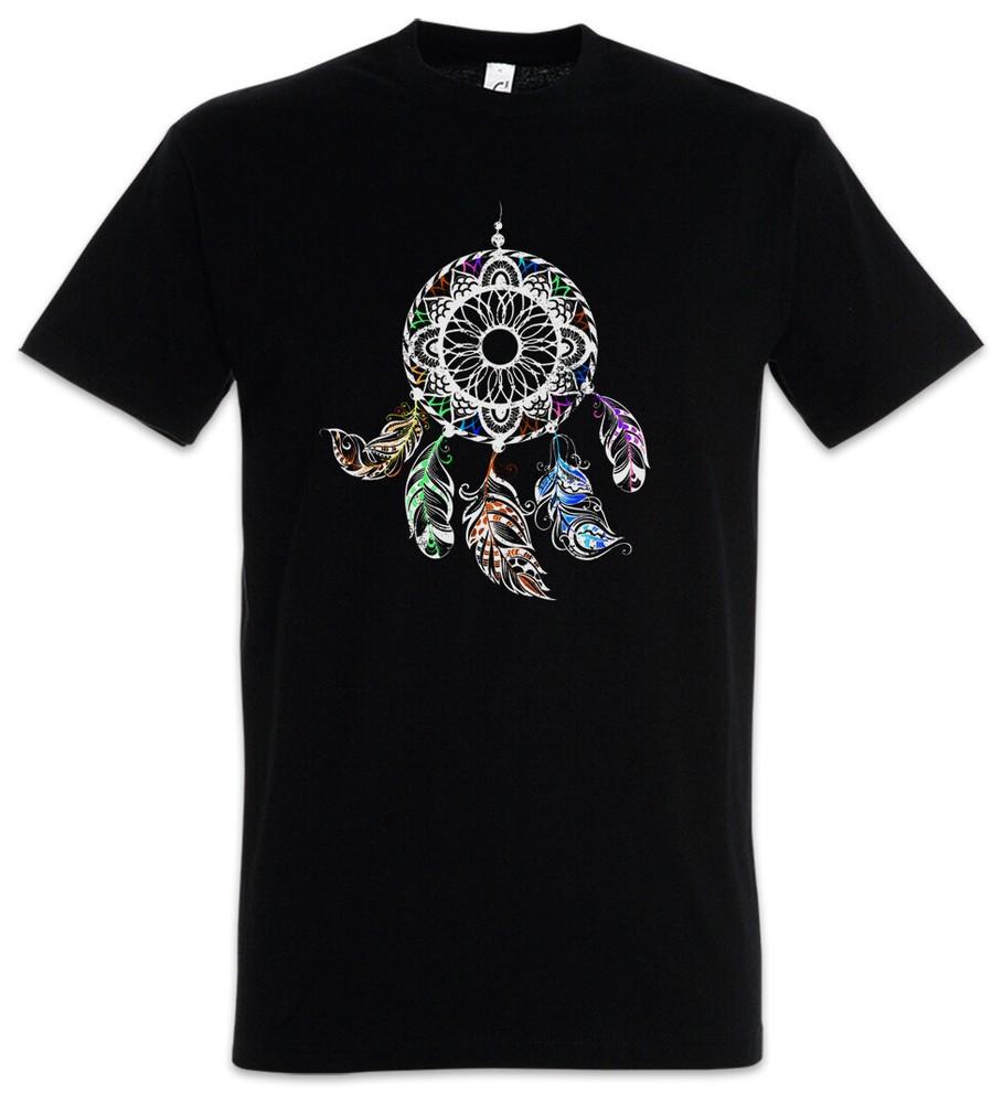 Мужская футболка Dreamcatcher II Ловец снов Коренной американец Ацтек Апачи Коренной