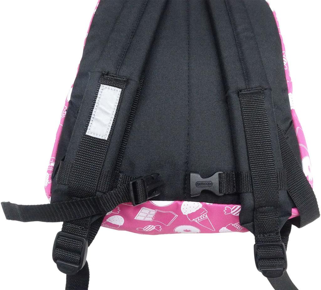 Рюкзак детский Cheerfull B5 Storage Excursion All Pattern Большая емкость 13 л Shocking Pink Один размер [Товары для активного отдыха] (Сладости)