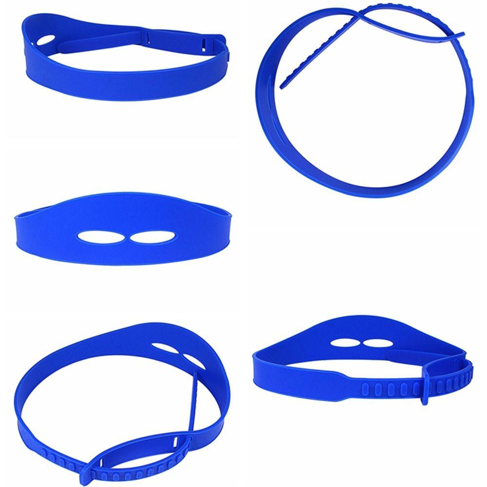 Curved Headband Adjustable Haircut Template Colorful DIY Hair Cutting Guide Band Arc-shaped Silicone Hair Trimming Ruler Man