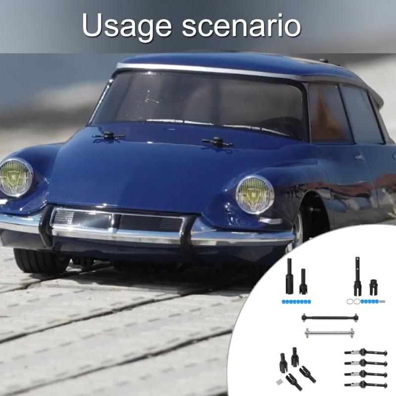 High Performances Universal Joints Darive Shafts for 1/10 Scale Model Car Simulated Car Joint Cup Upgrades