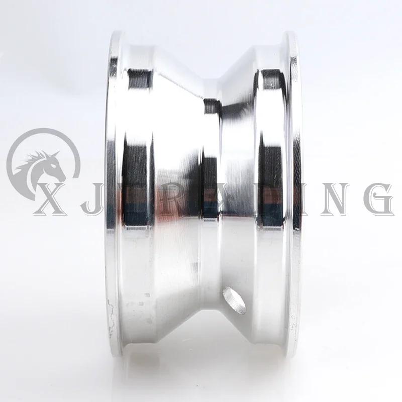 Go Kart 5 Inch Aluminum Alloy Bearing Wheels Hub Children's Karting ATV Rims For 10x3.60-5 9x3.50-5 80/60-5 Drift Tires