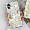 Case Cover For OPPO Reno10 Pro A38 A79 A98 Realme 11 Pro+ Cute Cat Owl Protective Phone Bags Transparent Matte Soft Silicone Shell For OPPO Bumper