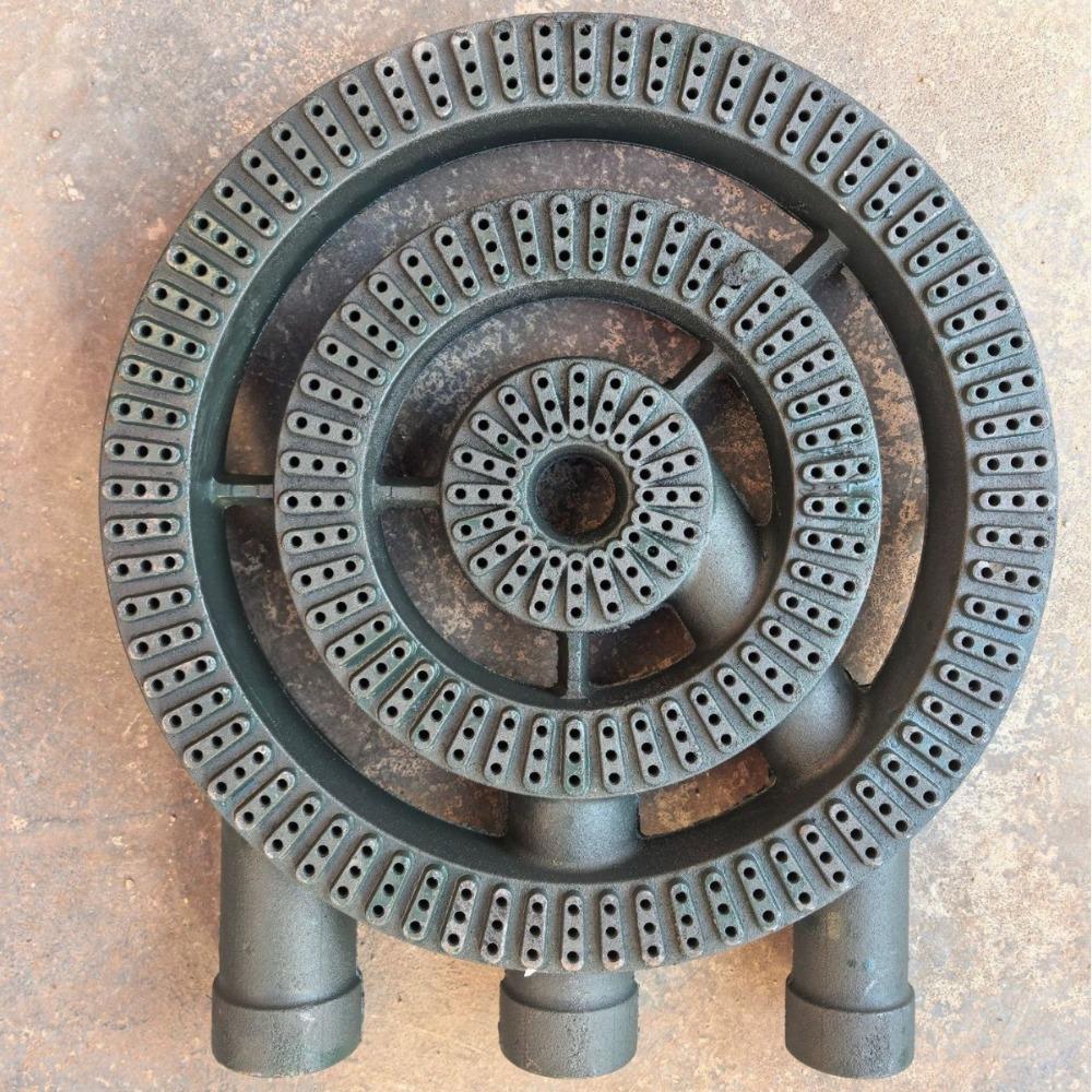 Commercial Powerful Gas Stove Burner Insert Multi-Ring Flame Core High Pressure Gas Cooker Burner Head