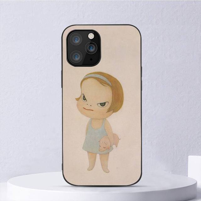 Чехол для телефона Yoshitomo Nara Art для Iphone 11 12 Mini 13 14 Pro Xs Max X 8 7 6s Plus 5 Se Xr Shell