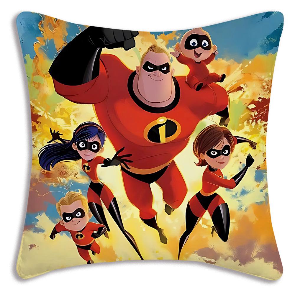 Наволочки The Incredibles Мультфильм Диван Декоративные Домашние Двусторонние Короткий Плюш Милая Наволочка для Подушки