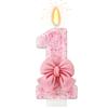 1Pc Birthday Candles Age Focus Bow Birthday Candles Birthday Parties Eco-Friendly & Safe Anniversary Celebrations