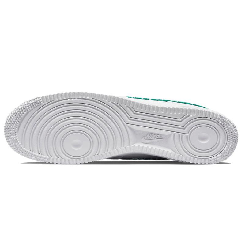 Nike Женские кроссовки Air Force 1 Low '07 Essential Белый Зеленый Пейсли DH4406-102