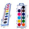 With Water Brush Pen Watercolor Paint Palette 8/12/16 Colors Water Color Paints  for Party Favor