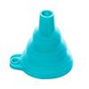 Collapsible extendable funnel mini household plastic funnel pour oil pot household silicone funnel oil leak dispense