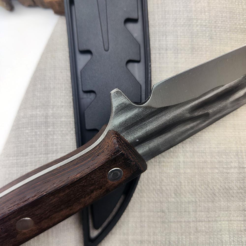 Кованый нож шеф-повара, нож для обвалки, тесак для мяса, нож мясника для рубки, слайсер, кухонный нож, резак