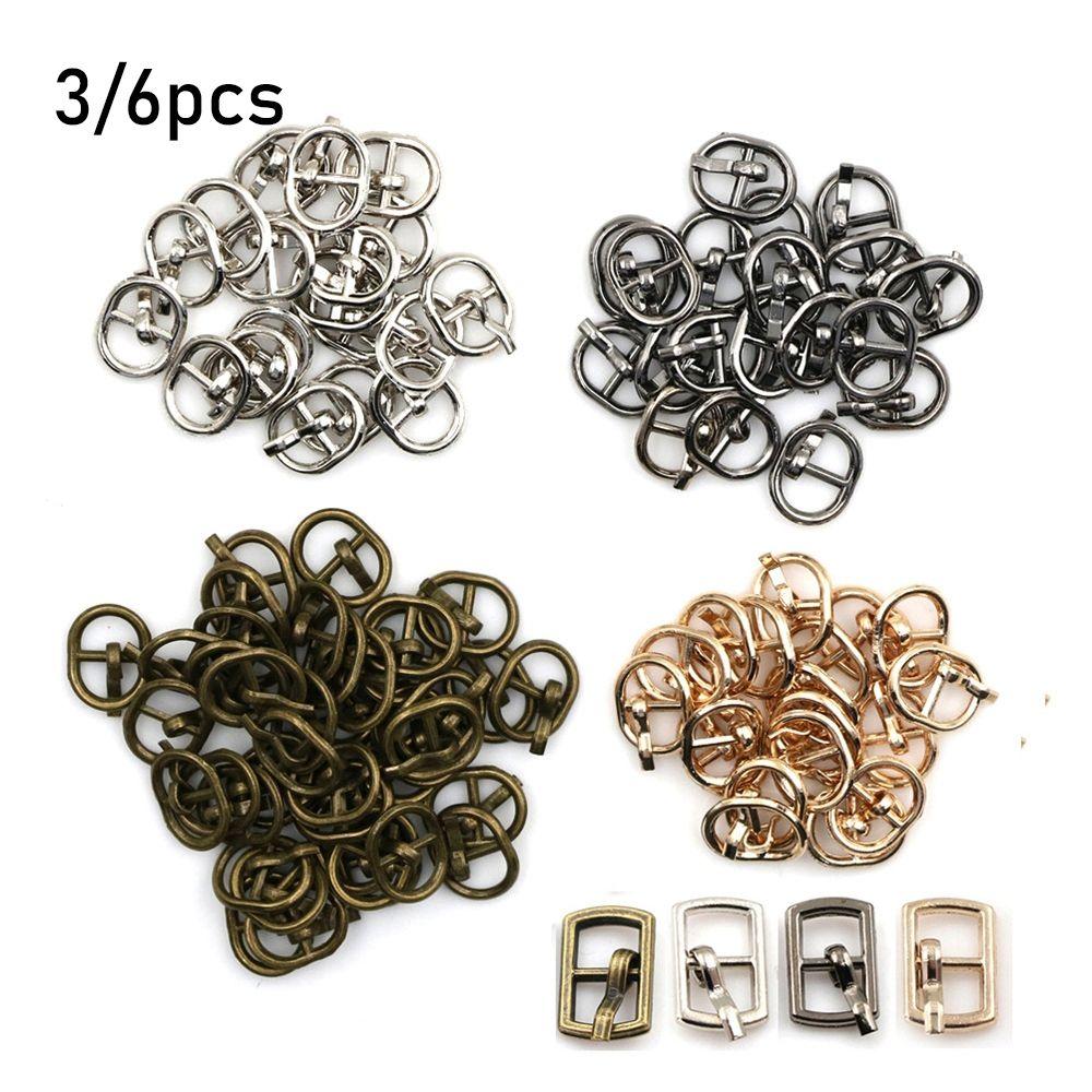 4 colors Mini Ultra-small Diy Dolls Buckles Doll Bags Accessories Belt Buttons Tri-glide Buckle