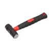 BHAC-10S Combination Hammer, Red/Black, 1lb