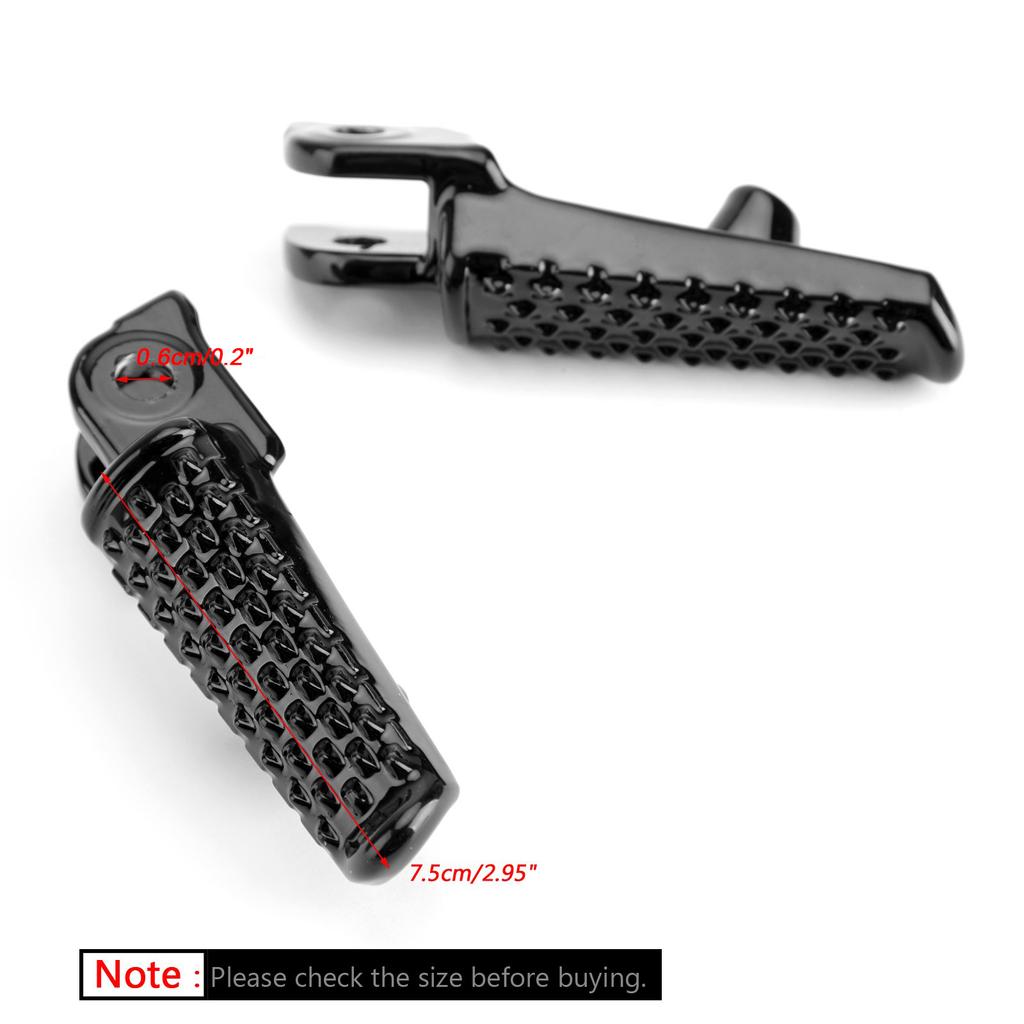 Front Foot Peg Footrest For Honda CB1000R CBR 600 1000 RR VTR1000 VTR1000S