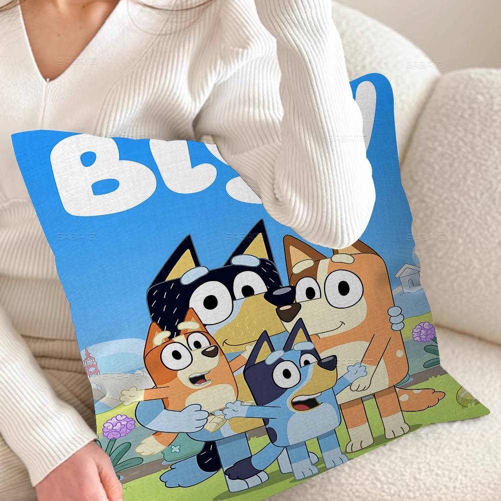 Мультяшная B-Блуи Стич Счастливый Дракон Наволочка Чехол на Подушку для Дивана Декор Комнаты Подарок для Детей