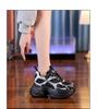 Women's 2024 Autumn Versatile Thick-Soled Hidden Heel Dad Shoes - Breathable Platform Casual Sneakers
