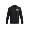Under Armour Толстовка с капюшоном Johnson Series Letter Print из флиса для тренировок, мужская, черная 1380107-001