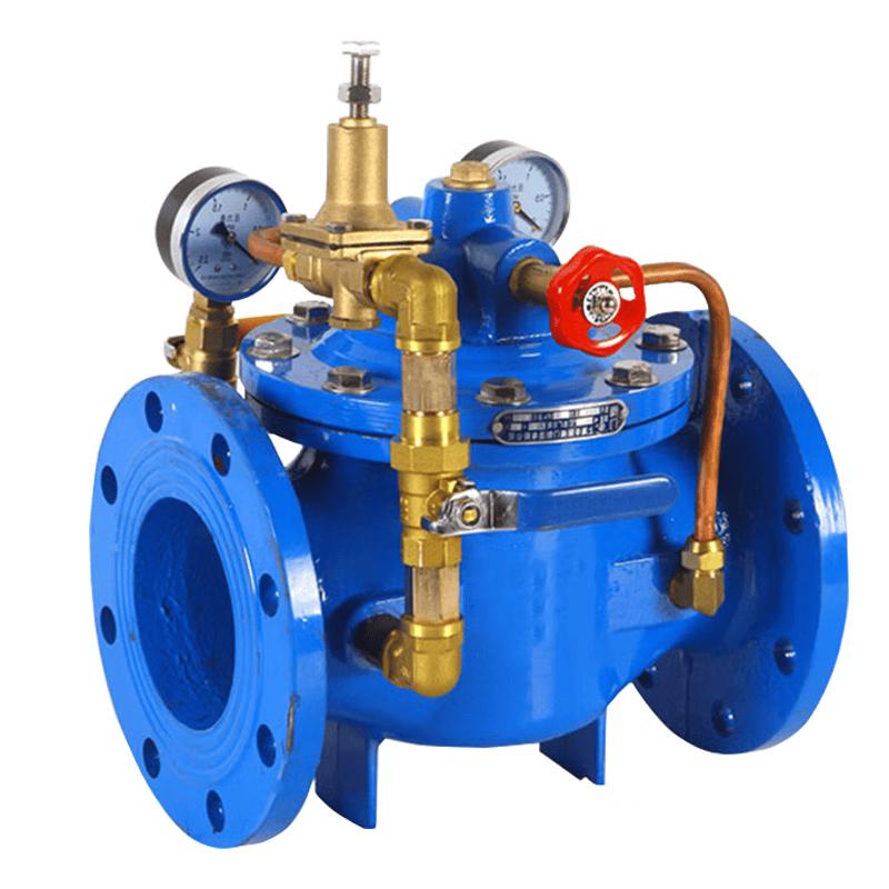 Fengjinzhú Pilot-Operated Cast Iron Pressure Reducing Valve
