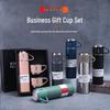 304 Stainless Steel Insulated Travel Cup Set with Three Lids - Perfect Business Gift for Men and Women