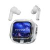Наушники Smart Touch Color Screen Bluetooth 5.4 с функцией шумоподавления Crystal Call True Wireless Stereo Type-C, перезаряжаемые наушники