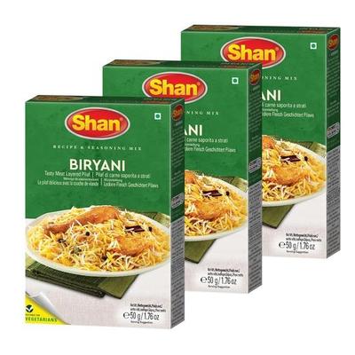 Shan Biryani Masala, 50 г, 3 упаковки