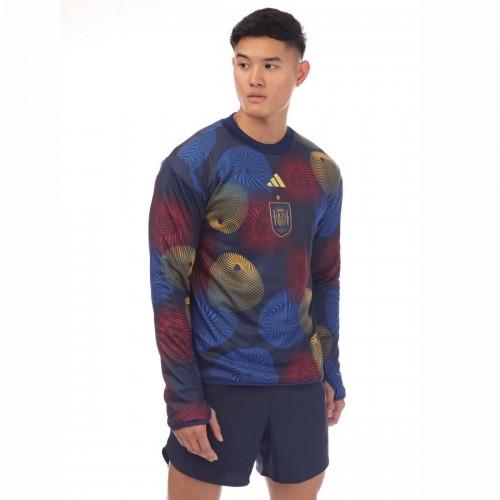 Adidas Mens Spain Pre-Match Long-Sleeved Warm Up Top