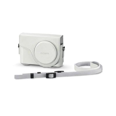 Sony Чехол-футляр для цифровой камеры Cyber-shot DSC-WX350/WX300 LCJ-WD/W белого цвета
