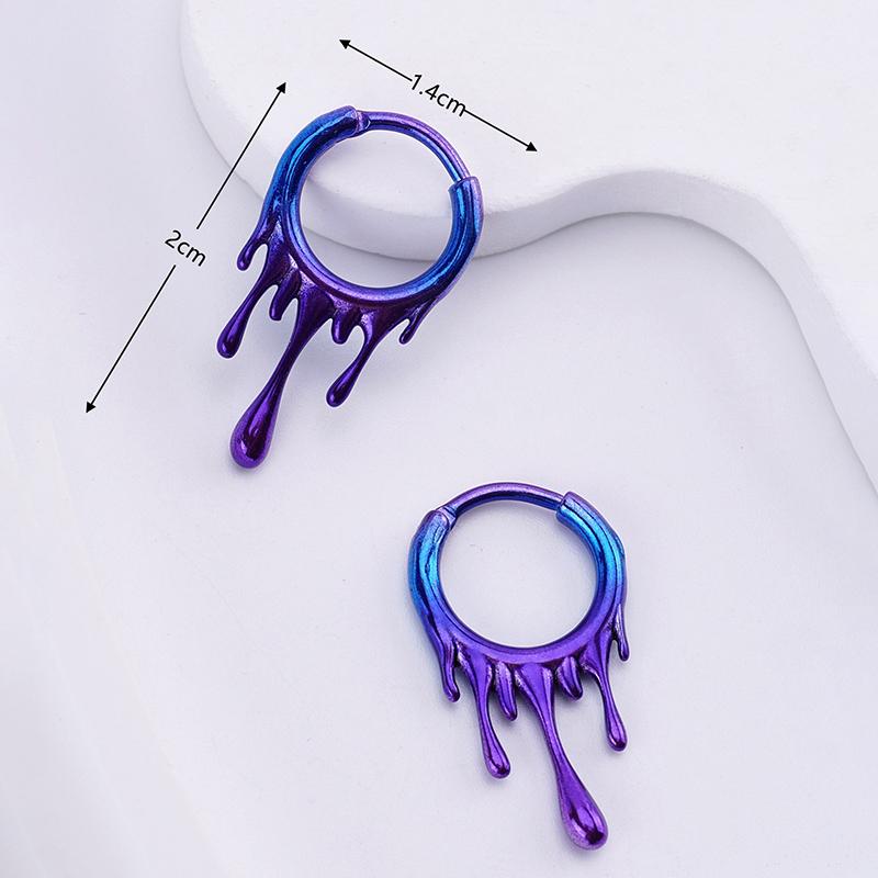 1Pc Surgical Steel Bat Septum Piercing Hinged Segment Nose Ring Septum Clicker Cartilage Tragus Clicker Body Piercing Jewelry