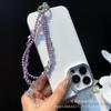 Креативная Высококачественная Хрустальная Цепочка для Телефона, Цепочка для Телефона с Бусинами, Брелок-цепочка, Шнурок с Жемчугом Дахуа, Подвеска на Сумку для Женщин