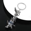 Zinc Alloy Necklace Metal Keyring Shark Cannon Pendant Keychain Collector Item Backpacks Bags Accessories