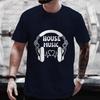 Смешная футболка с принтом «Эволюция DJ» для мужчин, модная повседневная футболка с короткими рукавами, летняя дышащая футболка, музыкальная футболка, топы