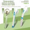 Long Handle Electric Bath Brush Portable Back Rub Bath Brush Soft Hair Bath Brush  Dorm Room