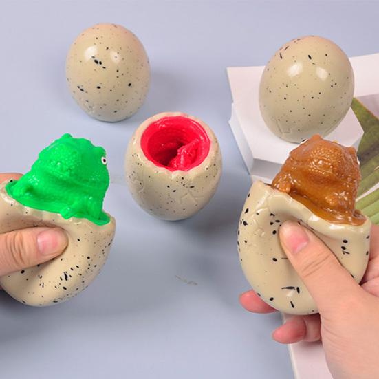 Decompression Toy Quick Rebound Party Favors Cute Squeezing Dinosaur Egg Anti-stress Eco-friendly Anxiety Relief