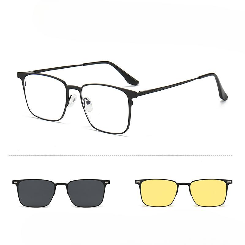 Магнитные наборы можно сочетать с поляризованными солнцезащитными очками, очками ночного видения для вождения, очками для близорукости с оправой Tide