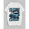 Los Angeles Extreme Racing Sport Printing Male Tops Summer Loose T-Shirt Cotton New T-Shirt Hip Hop Tee Clothes Casual T-Shirts