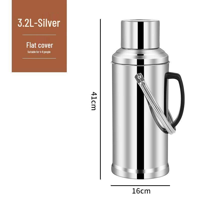 Термос Morona 3,2 л из нержавеющей стали с изоляцией и стеклянной колбой (2-Pack)