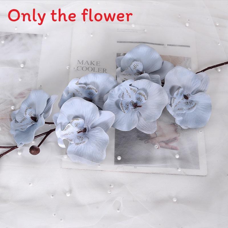 Multicolour Phalaenopsis Simulation Flower Bouquet  For Home And Decor Event