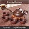 Small Capacity Yixing Xishi Pot: Handmade Purple Clay Teapot with Filter - Antique Style Kung Fu Tea Set