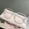 New Pink Gradient Myopia Glasses for Women Trendy Anti-blue Light Eyeglasses Minus Diopter Short Sighted Eyewear for Ladies