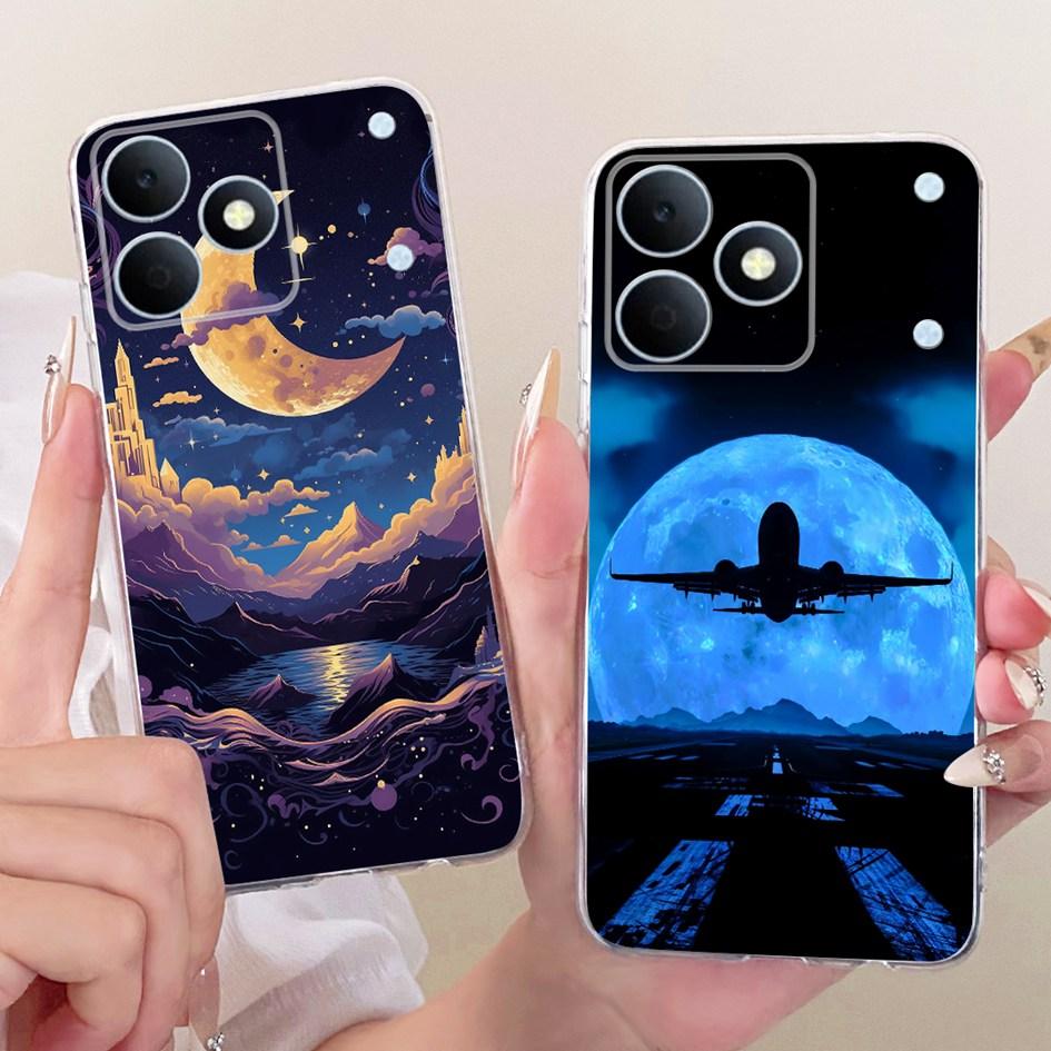 Чехол для Realme Note 80 RMX5388 Чехол Роскошный Мультяшный Дракон Мягкий Силиконовый Чехол для Телефона Для Realme Note80 4G 2026 Защитный Чехол
