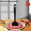 Антипригарный термостойкий измельчитель мяса, пресс для гамбургеров, инструмент для фарша, помидоров, картофеля, перемешиватель, измельчитель, лопатка