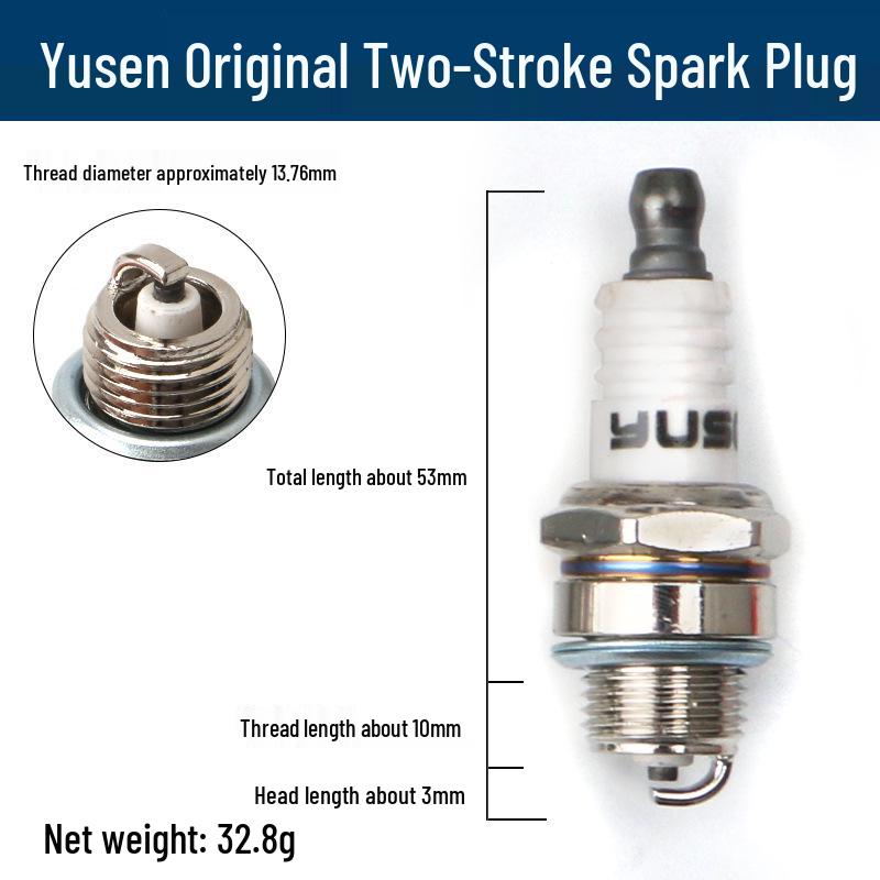 Универсальная высокопрочная свеча зажигания для бензопилы, газонокосилки, бензопилы, кустореза